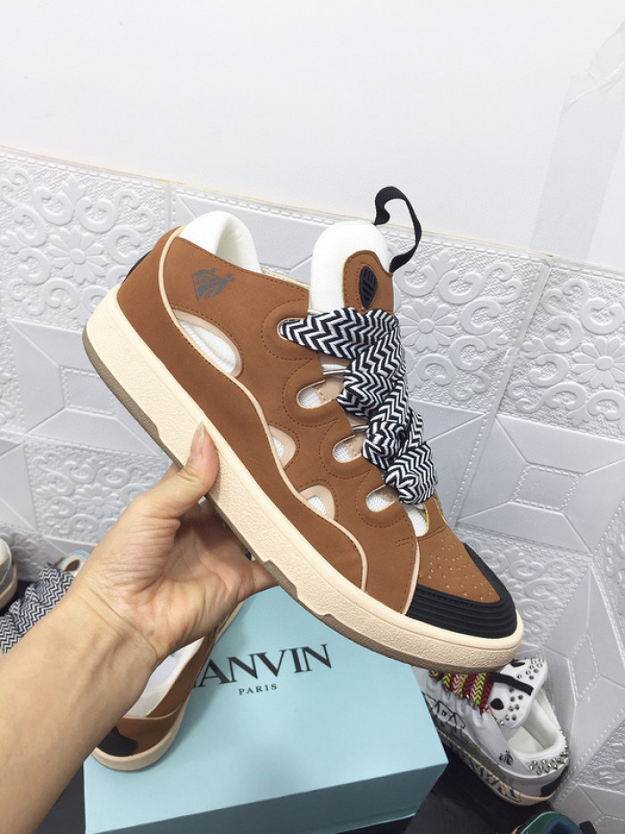 lanvin curb sneaker