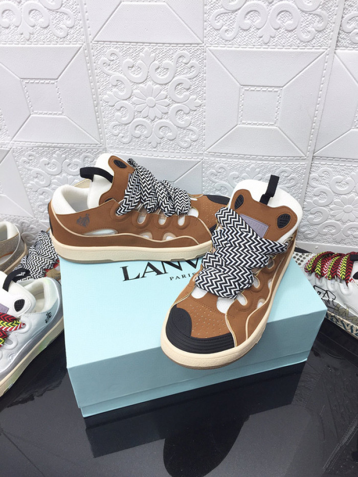 lanvin curb sneaker