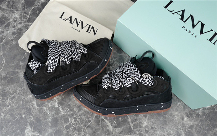 lanvin curb sneaker