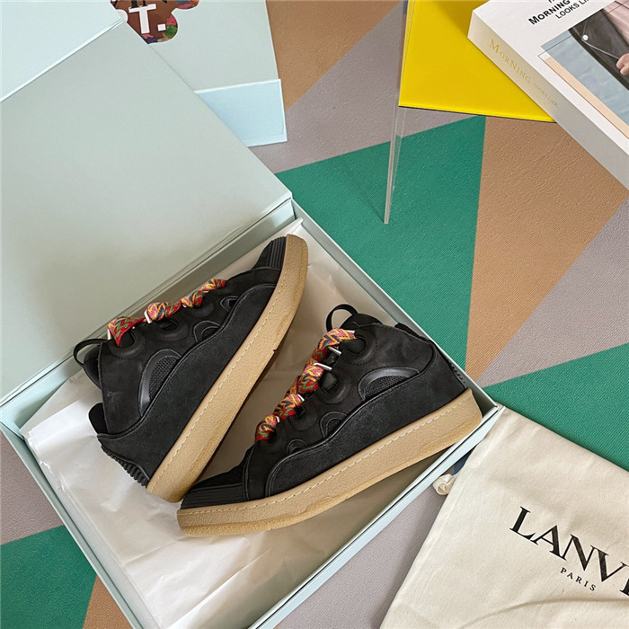 lanvin curb sneaker
