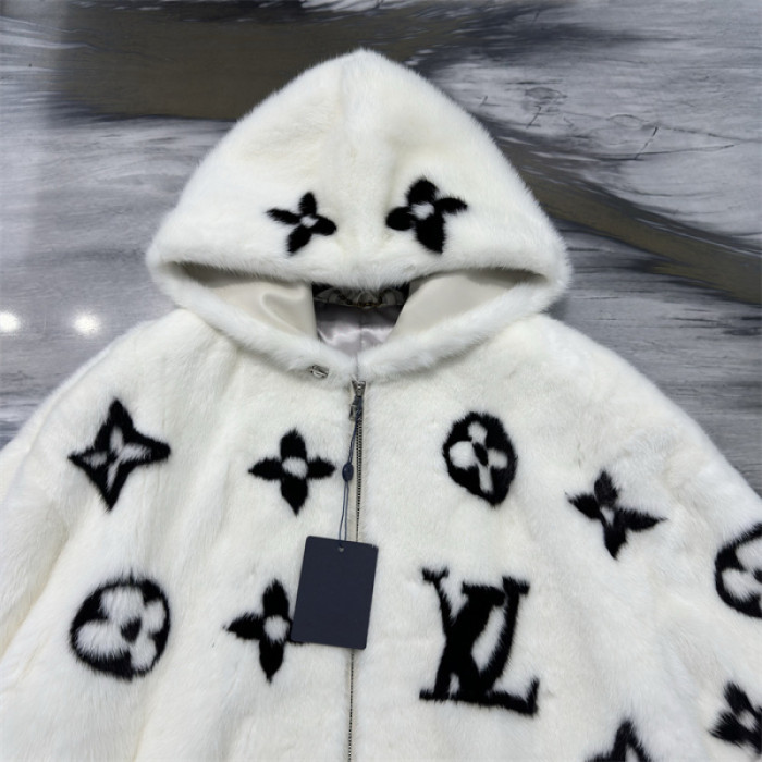 LOVT Mink fur genuine leather Jacket