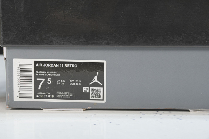 air jordan 11 retro platinum tint - 378037-016