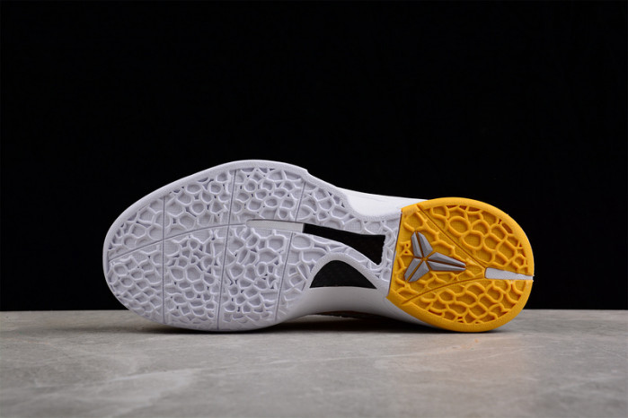 nike zoom kobe vi tb yellow sneaker 454142-700
