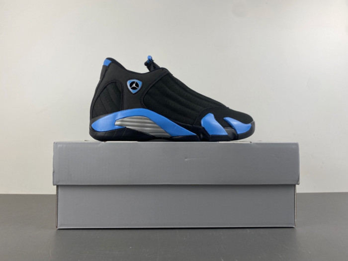 Jordan 14 "Black/University Blue" 487471-002