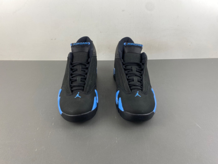 Jordan 14 "Black/University Blue" 487471-002