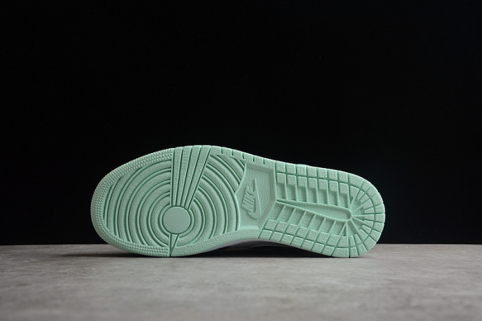 air jordan 1 mid "blue mint" 554724-413