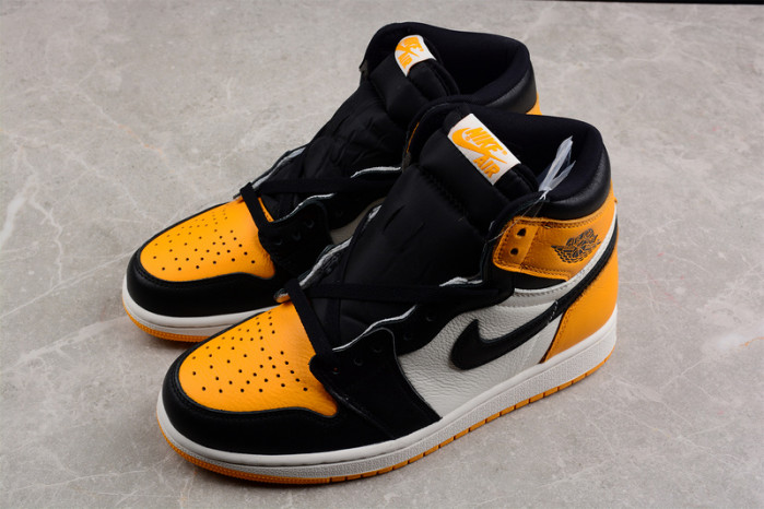 jordan 1 retro high 85 “yellow toe” 555088-711