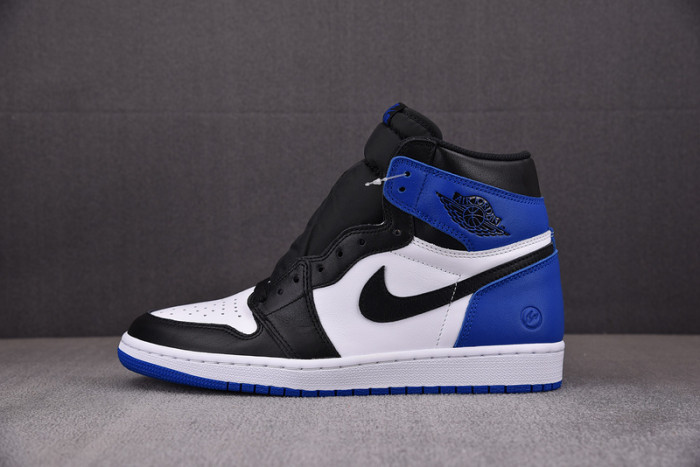 air jordan 1 retro “fragment” black/sport royal-white mens 716371-040