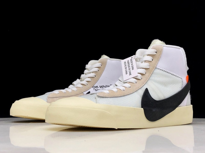 ofw x nike blazer mid the ten 10 virgil abloh - aa3832-100
