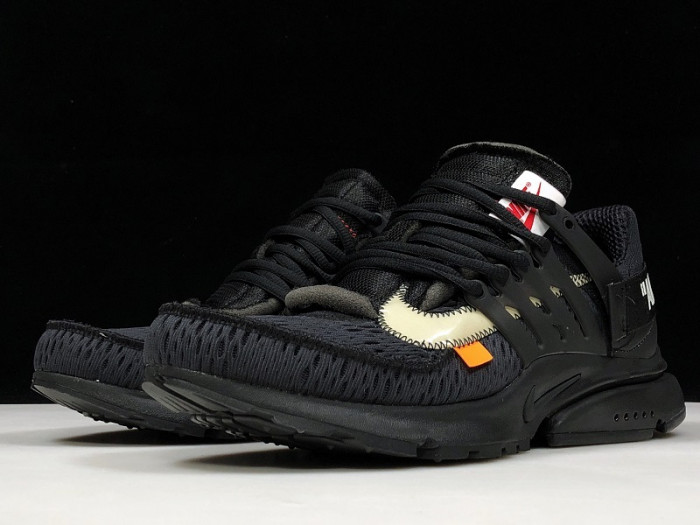 ofw x nike air presto black - aa3830-002