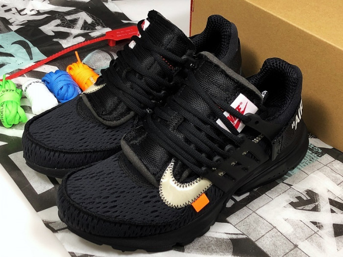 ofw x nike air presto black - aa3830-002