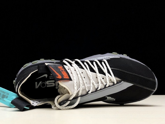 nike ispa react low black ar8555-001