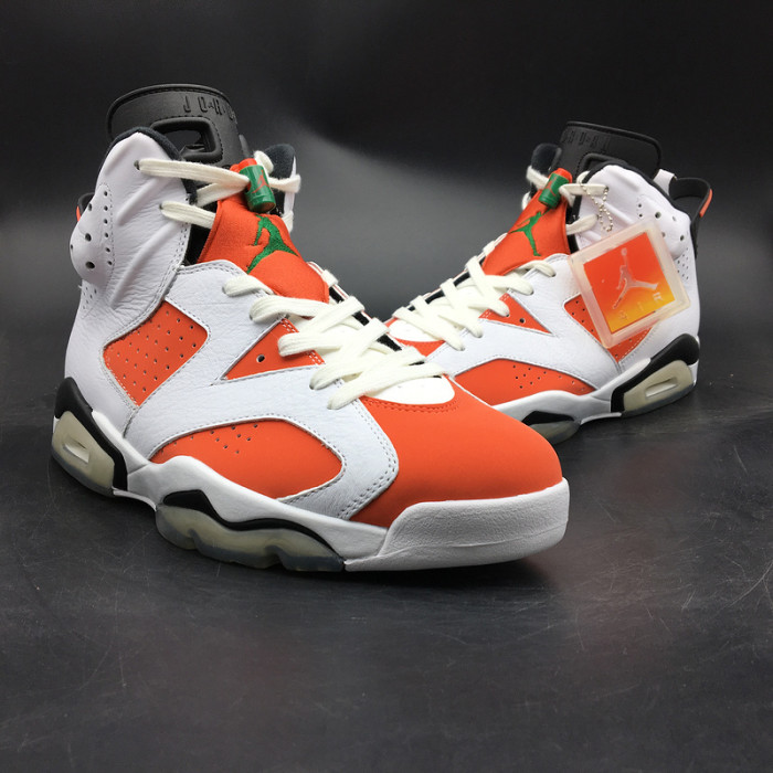 AIR JORDAN 6 RETRO NRG G8RD "GATORADE" ORANGE MENS 384664-145