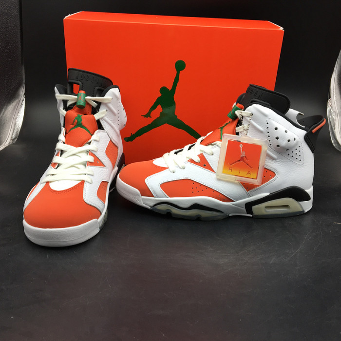 AIR JORDAN 6 RETRO NRG G8RD "GATORADE" ORANGE MENS 384664-145