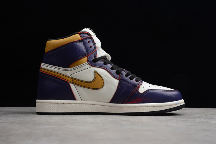 nike sb air jordan 1 lakers chicago cd6578-507