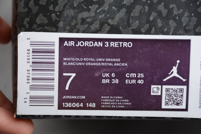 air jordan 3 knicks rivals 136064-148