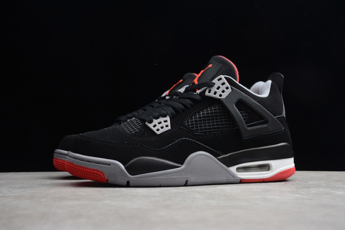 AIR JORDAN 4 RETRO "BRED 2012 RELEASE" - AIR JORDAN - 308497-089
