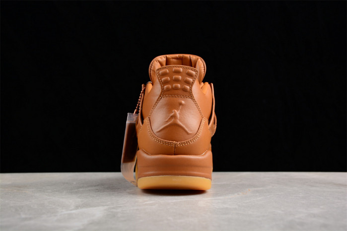 jordan 4 retro ginger wheat men