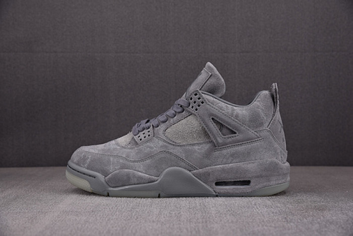 kaws x air jordan 4 grey 930155-003