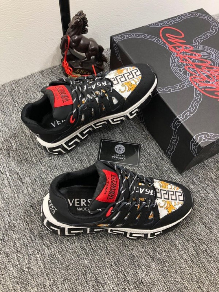 vse chain reaction black sneaker