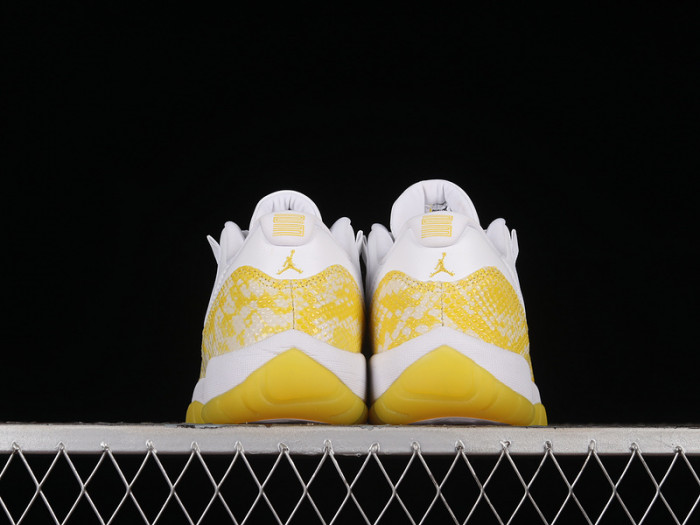 air jordan 11 low wmns “yellow snakeskin” ah7860-107