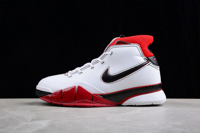 nike kobe 1 protro white black red aq2728-102