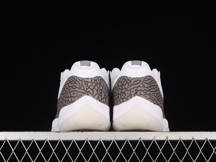 air jordan 11 low “white cement” av2187- 140