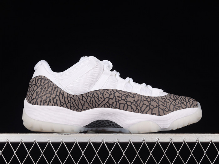 air jordan 11 low “white cement” av2187- 140