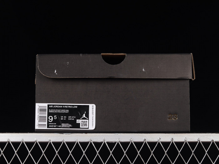 air jordan 11 low “white cement” av2187- 140