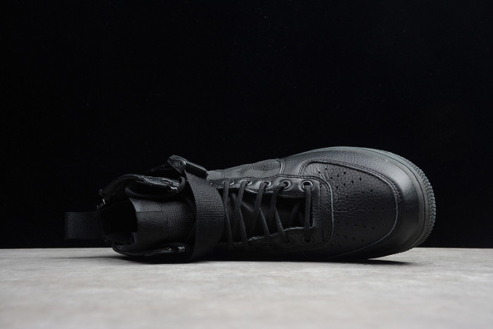 NIKE AIR FORCE 1 MID “TIGER CAMO” BLACK MENS - AA7345-001