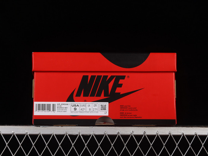 air jordan 1 high 85 black white bq4422-001