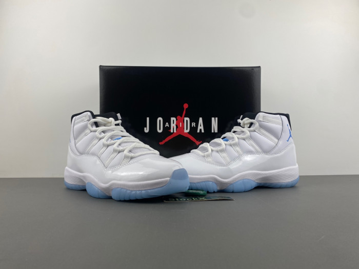 air jordan 11 retro legend blue (columbia) 2024 ct8012-104