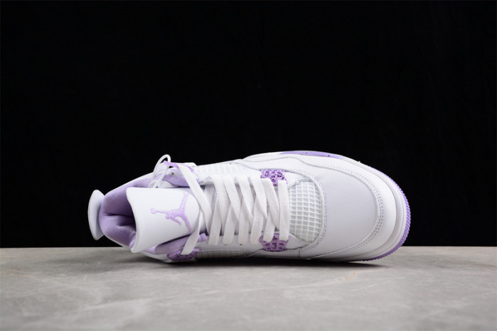 air jordan 4 white and purple ct8527-115