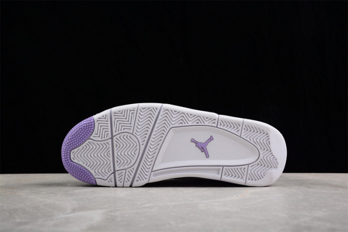air jordan 4 white and purple ct8527-115