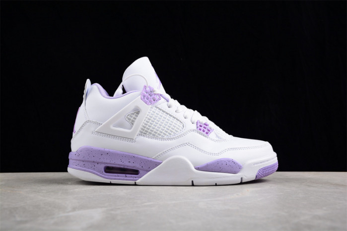 air jordan 4 white and purple ct8527-115