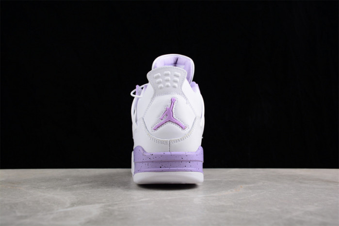 air jordan 4 white and purple ct8527-115