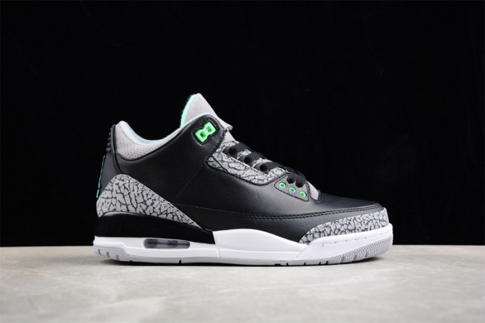 air jordan 3 “green glow” ct8532-031