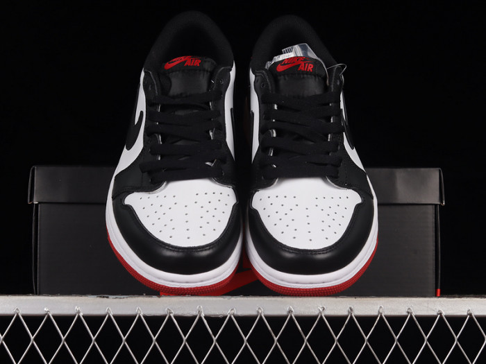 air jordan 1 low og "black toe" cz0790-106