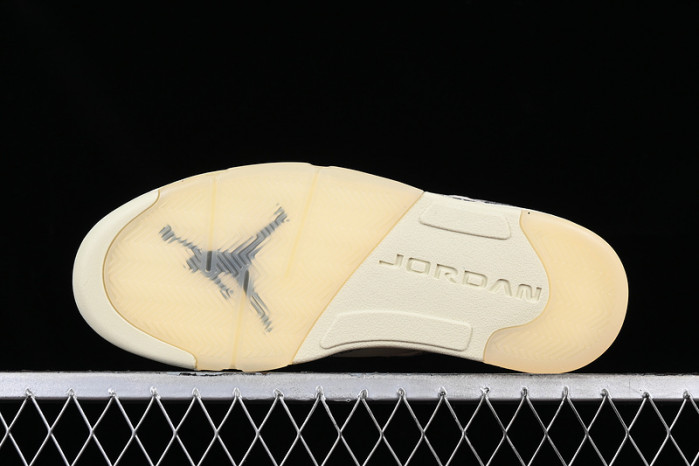 air jordan 5 low expression coconut milk/black-white da8016-100