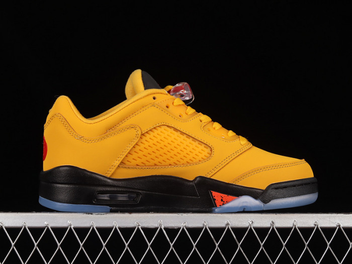 air jordan 5 retro low chutney/black da8016-700