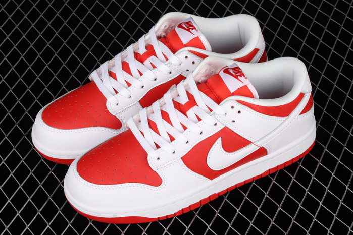 nike dunk low “university red” dd1391-600