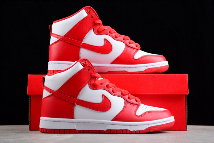nike dunk high “university red” dd1399-106
