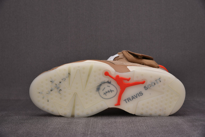 travis scott x air jordan 6 “british khaki” dh0690-200