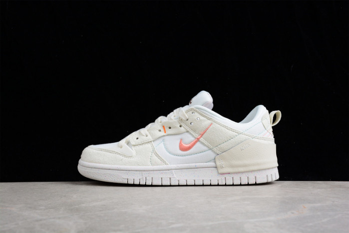 nike dunk low disrupt 2 pale ivory - dh4402-100