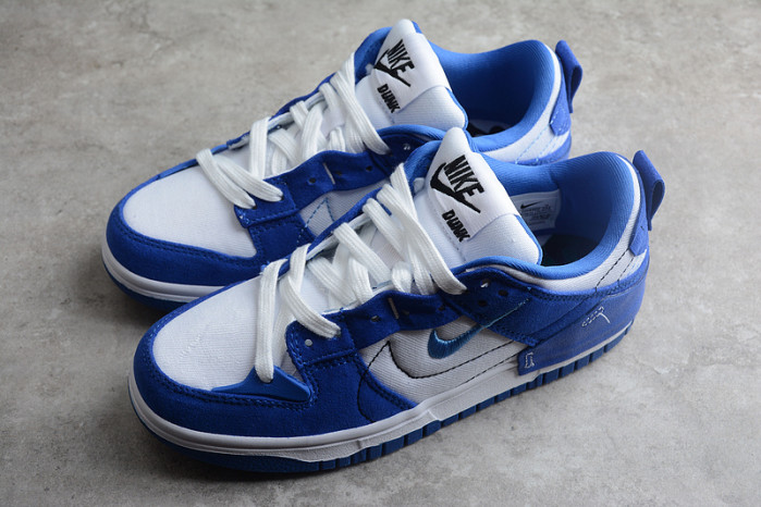 nike sb dunk low disrupt 2 white university blue dh4402-102