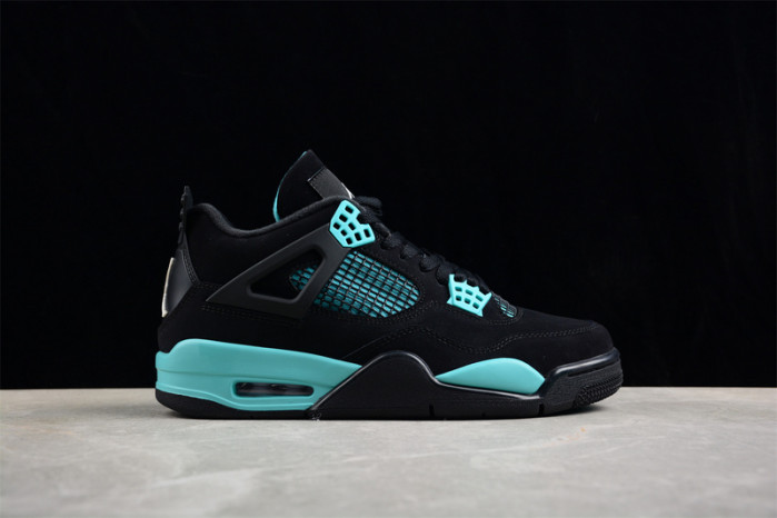 air jordan 4 retro T*f*ny & co. black green dh6927-001