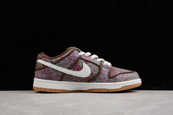 nike sb dunk low pro paisley brown dh7534-200