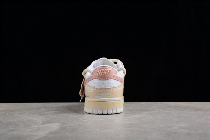 nike dunk low white pink dh9765-100