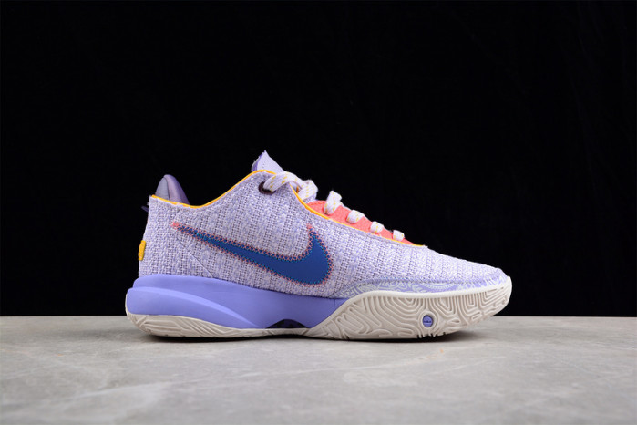 nike lebron 20 violet frost dj5422-500