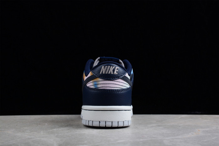nike dunk low graffiti navy - dm0108-400